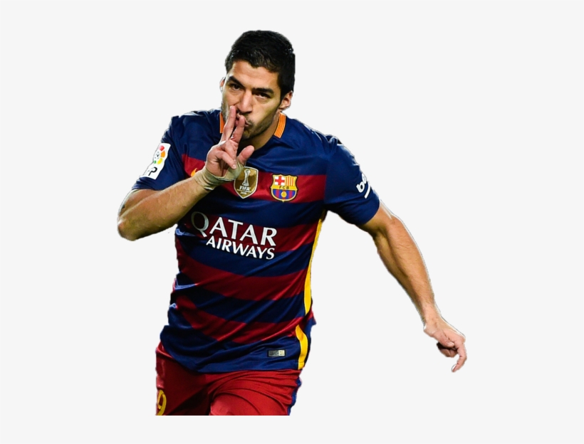 Messi Neymar Suarez Png - Suarez Transparent, transparent png #2596000