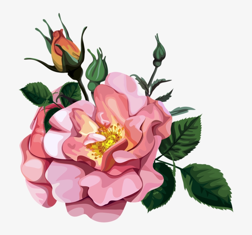 Rose Bouquet Clipart Transparent Design Patterns Studio - Bouquet Clipart Transparent, transparent png #2596481