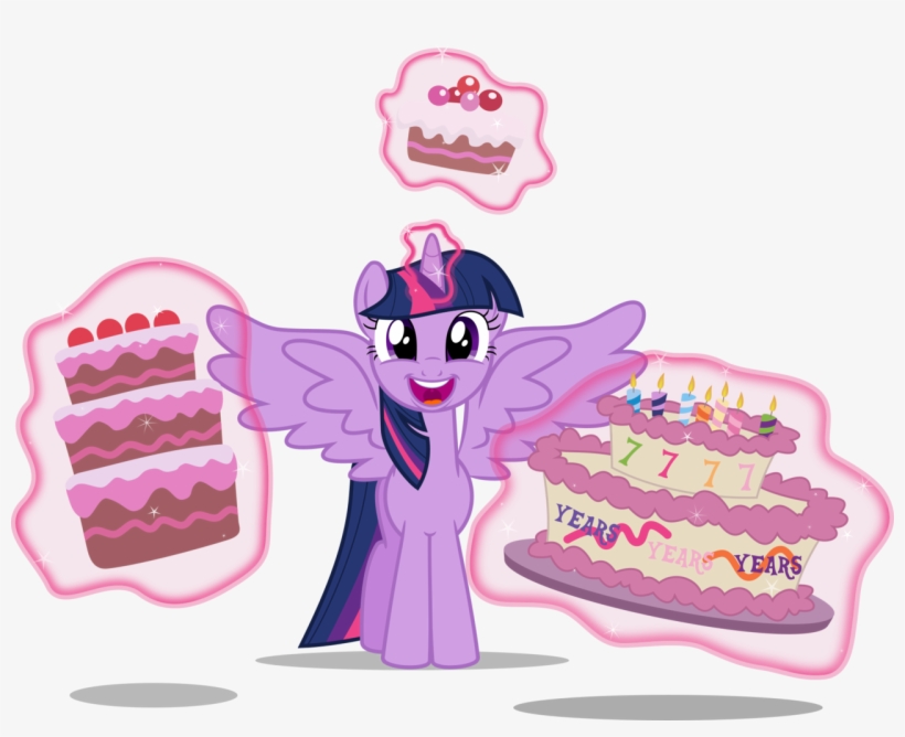 You Can Click Above To Reveal The Image Just This Once, - Twilight Sparkle Happy Birthday, transparent png #2596581