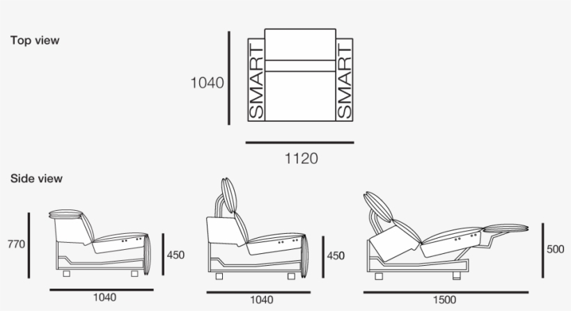 King Cloud Iii Recliner Sofa - Recliner, transparent png #2596605