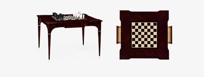 495400-bec - 48cm Inlaid Wooden Chess Board. No. 5, transparent png #2596748