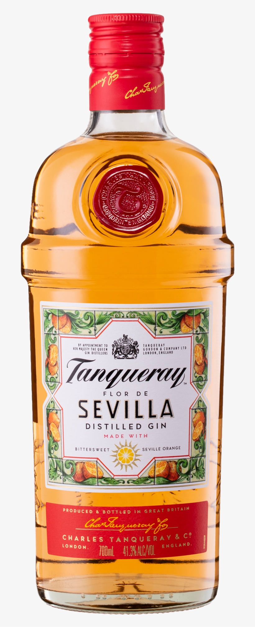 Tanqueray Flor De Sevilla Gin 700ml - Tanqueray Sevilla, transparent png #2596778