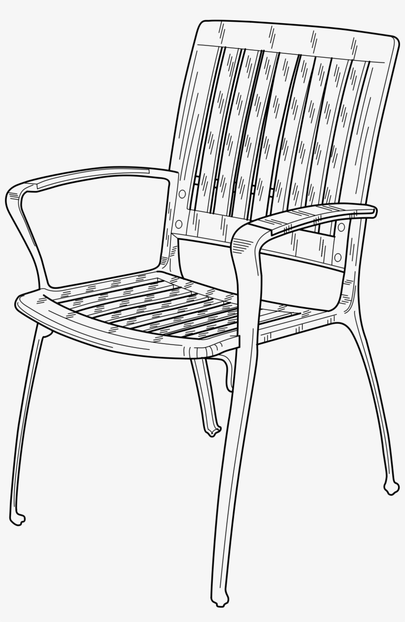 This Free Icons Png Design Of Plastic Chair, transparent png #2596923