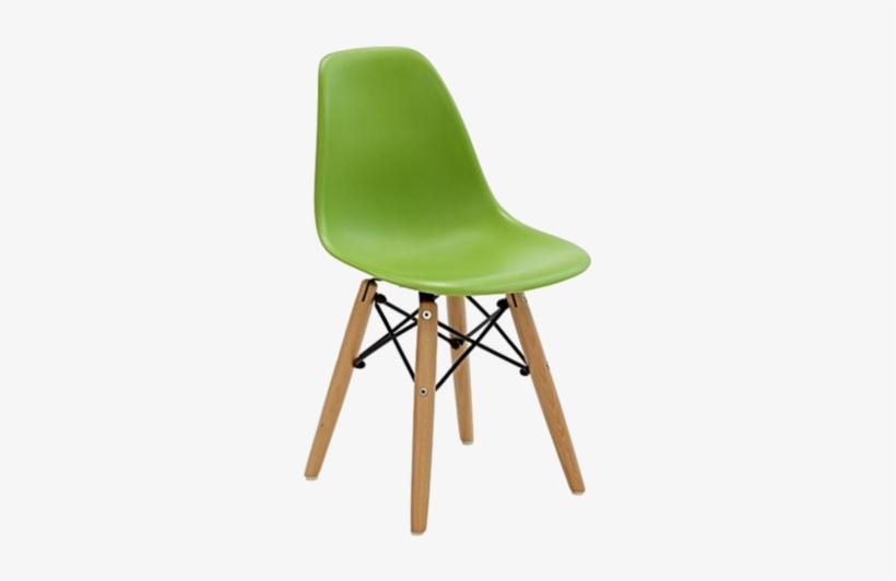 Kids Eames Style Molded Side Chair - Yellow Eames Chair For Kids, transparent png #2596988