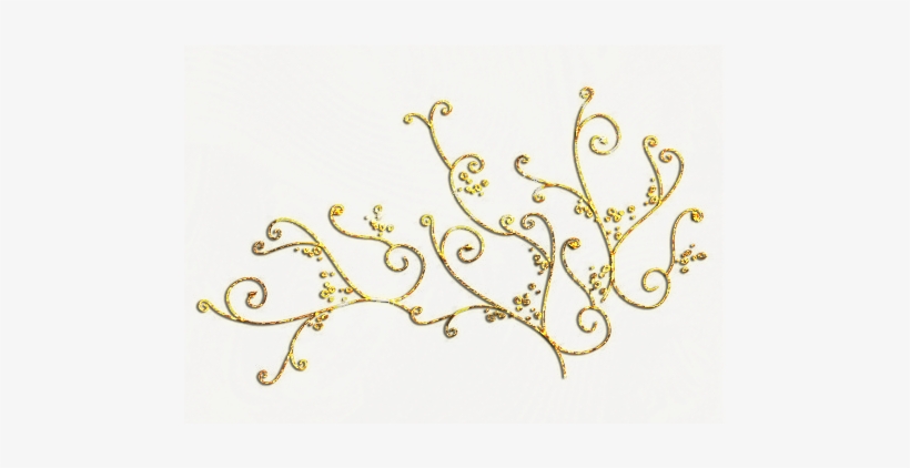 Vector Floral Swirl Ornament, transparent png #2597154