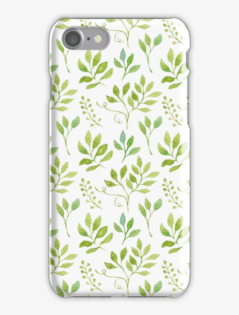 Watercolor Leaves Pattern Iphone 7 Snap Case - 発達障害の薬物療法: Asd・adhd・複雑性ptsdへの少量処方, transparent png #2597510