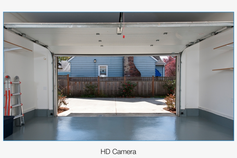 Hd Camera Zoom - Looking Out Garage Door, transparent png #2597543