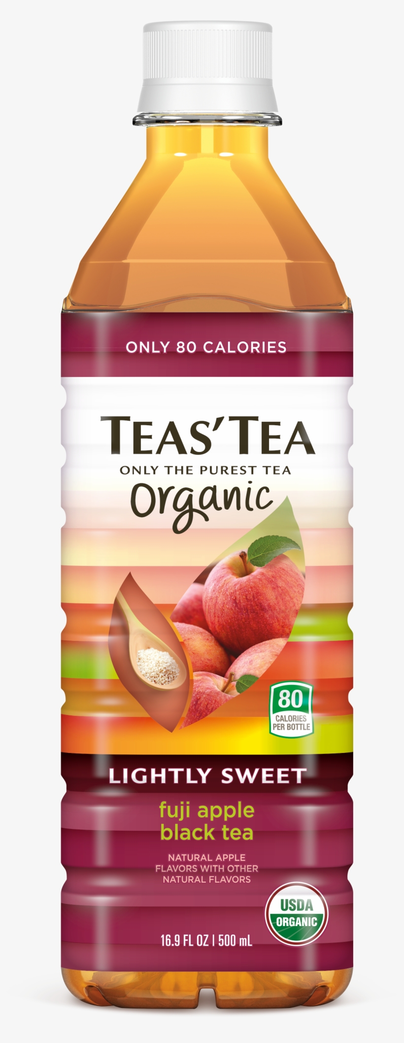 Teas' Tea Organic Debuts Fuji Apple And Mango Yuzu - Teas Tea Peach Ginger, transparent png #2597752