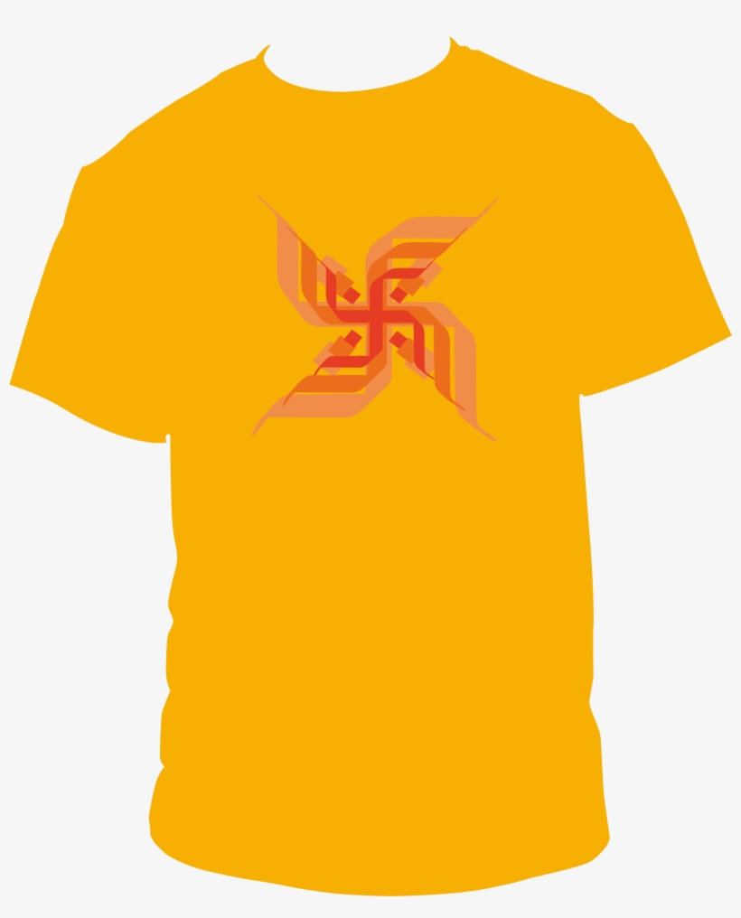 Swastik -m - T-shirt, transparent png #2597847