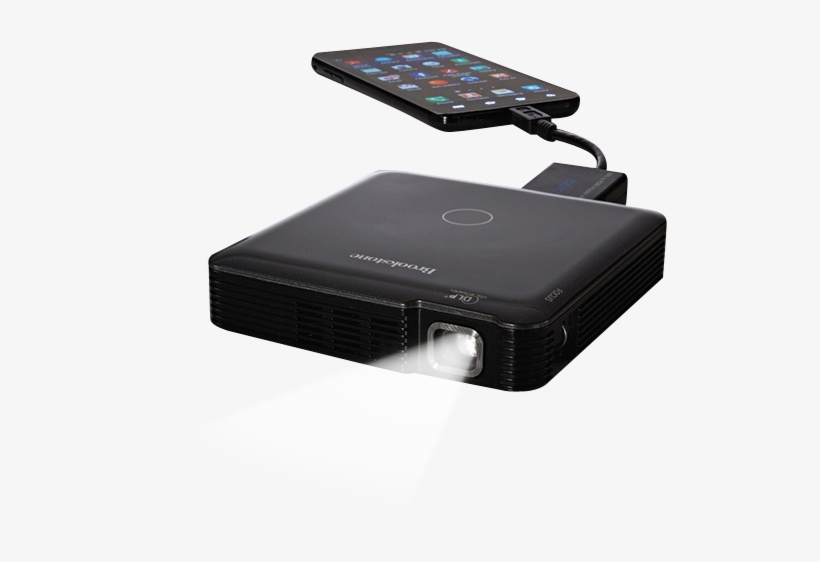 Brookstone Hdmi Pocket Projector - Tiny Projector, transparent png #2597879