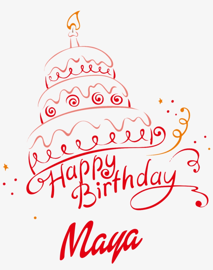 Happy Birthday Samra Cake, transparent png #2598024