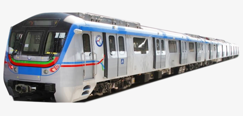 Latest Development In Surat Metro Train Project - Hyderabad Metro Rail Png, transparent png #2598258