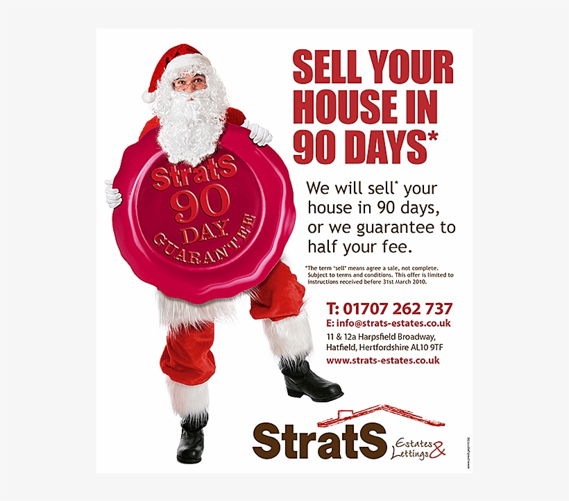 Christmas Themed Estate Agents Flyer, With 90 Days - Sedation Dentistry: The Ultimate Patient Guide: Your, transparent png #2598353