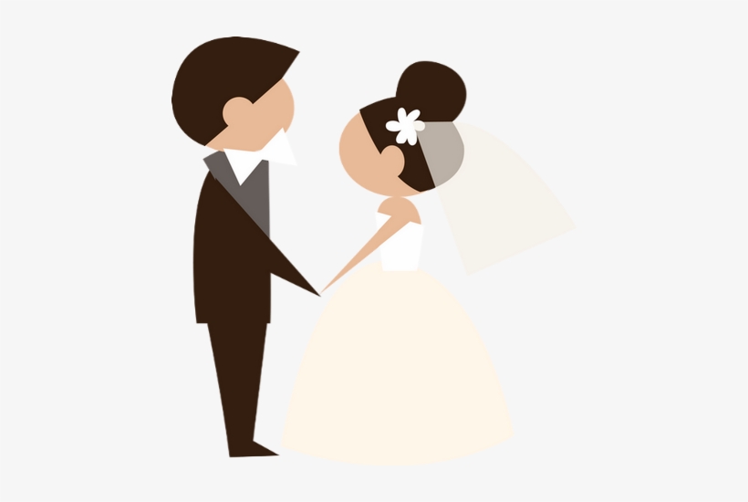 Mariage - Bride And Groom Png, transparent png #2598354