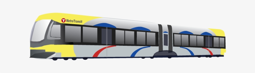 Http - //metrotransit - Org/light-rail - Railroad Car, transparent png #2598547