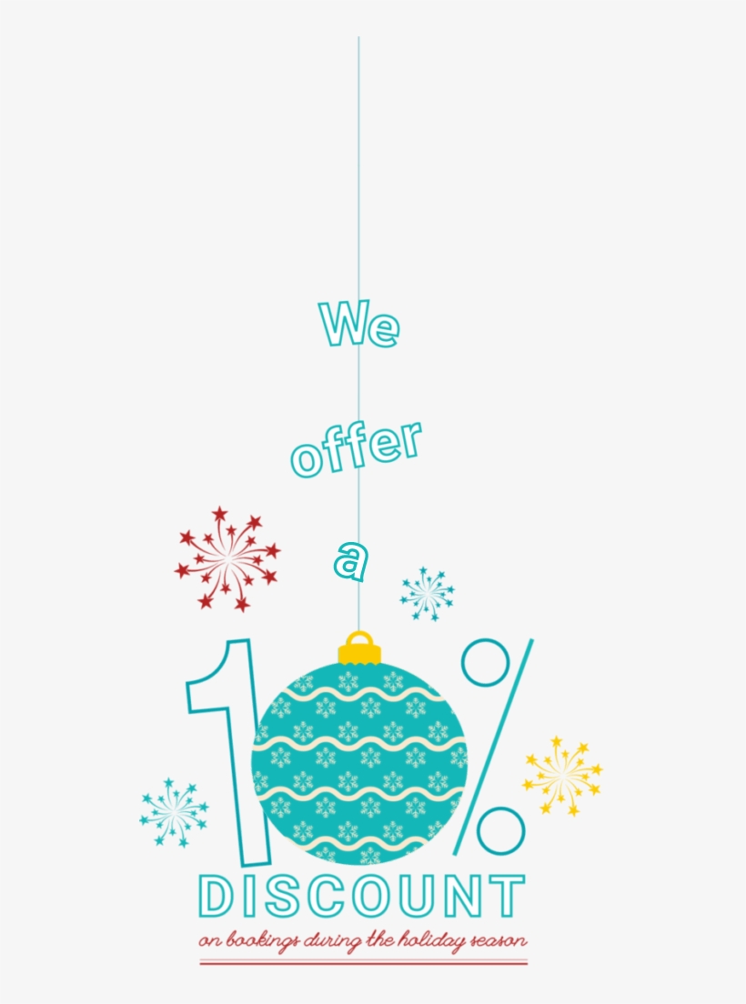 For All New Bookings Concerning The Christmas Holiday, transparent png #2598599