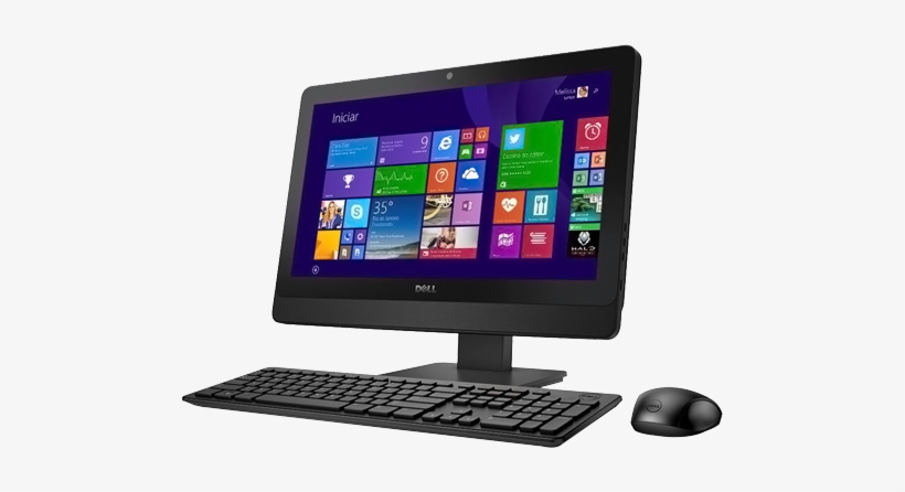 Computador All In One Dell Core I3 4 Gb 500 Gb Tela - D2pad Wintel D2-1014w 10.1″ - Atom Z3735f 1.33 Ghz, transparent png #2598664