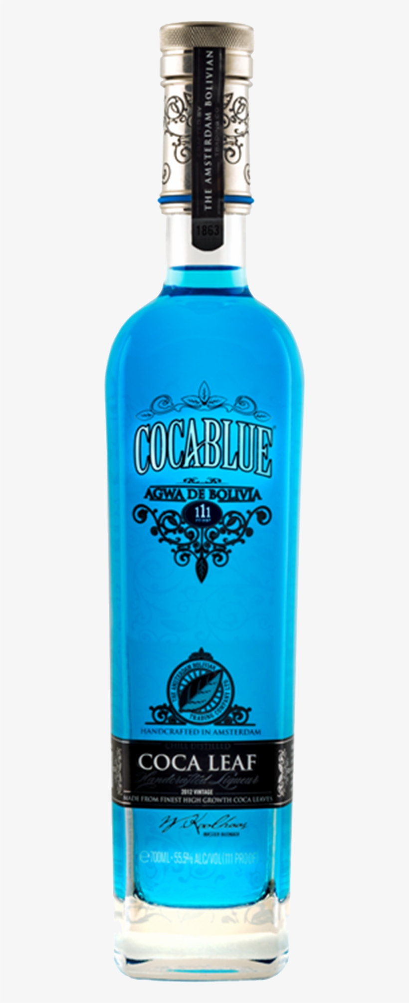 Agwa Coca Blue - Coca Blue, transparent png #2598757