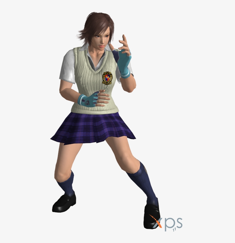 Clip Art Free Stock Asuka Transparent Lance - Asuka Kazama School Uniform, transparent png #2598818