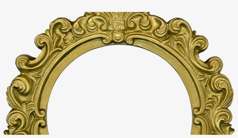 Golden Round Frame Png, transparent png #2598894