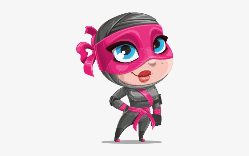 Hiroka The Cute Ninja Girl - Girl Ninja Cartoon Show, transparent png #2598983