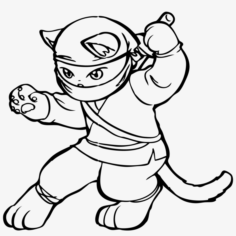 Ninja Cat Ninja Cats Ninja Cats And Cat - Hello Kitty Ninja, transparent png #2599127
