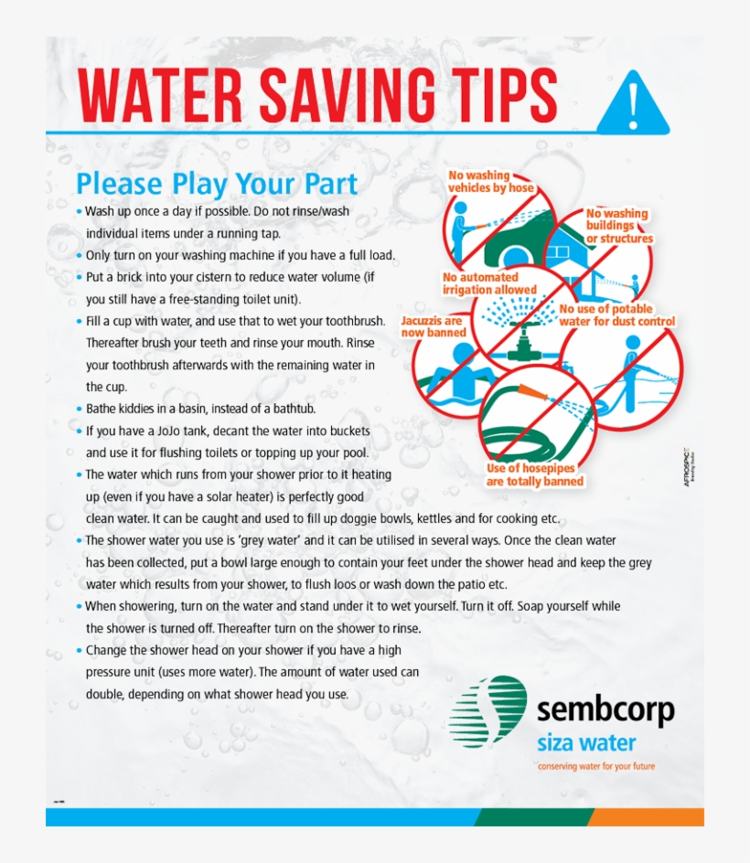 Rather Than Washing Your Car With A Running Hosepipe, - Water, transparent png #2599614
