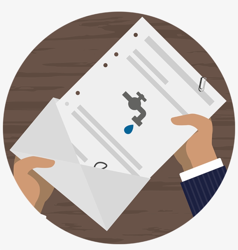 Water Bill Clipart Sale Purchase