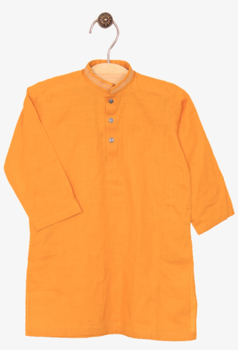 14958076450 Mushrooms Yellow Kurta For Festive - Kurta Png, transparent png #2599705