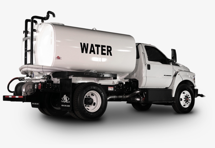 6000 Gal Water Truck, transparent png #2599708