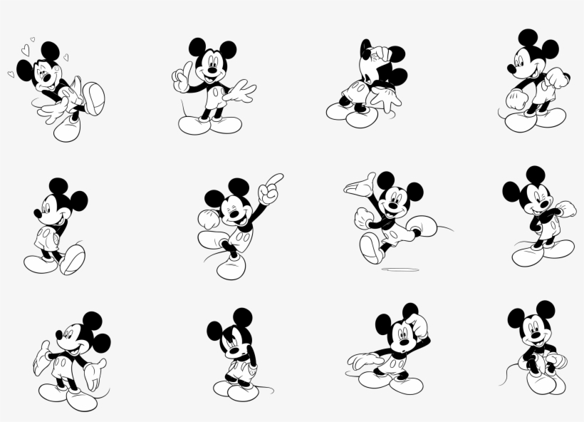 Mickey Mouse Logo Png Transparent - Vector Mickey Mouse Hands, transparent png #260014
