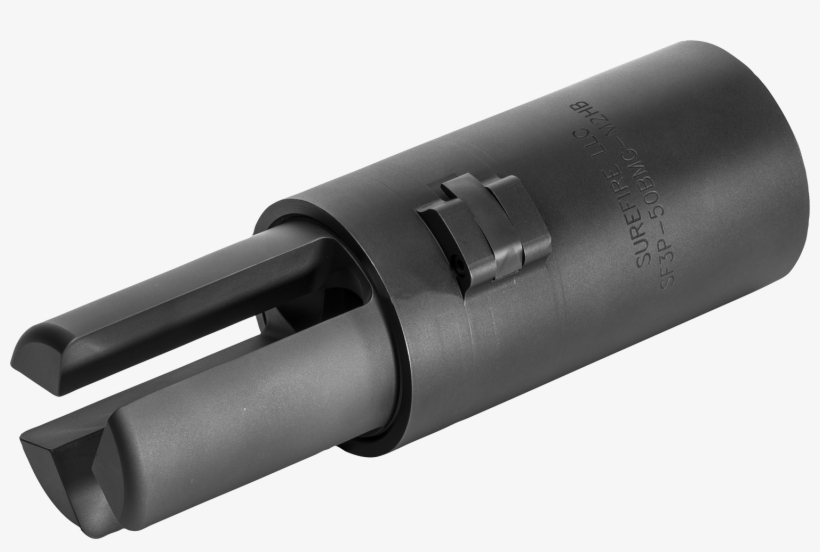 50bmg Flash Hider For M2hb Machine Gun - Flash Suppressor, transparent png #260197