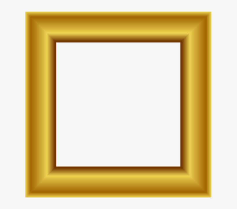 Graphic Library Library Clipart Square - Square Photo Frame Png, transparent png #260372