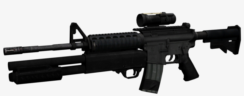 M Masterkey Image Soldiers Of Fortune Mod - M4a1 Evike, transparent png #260419