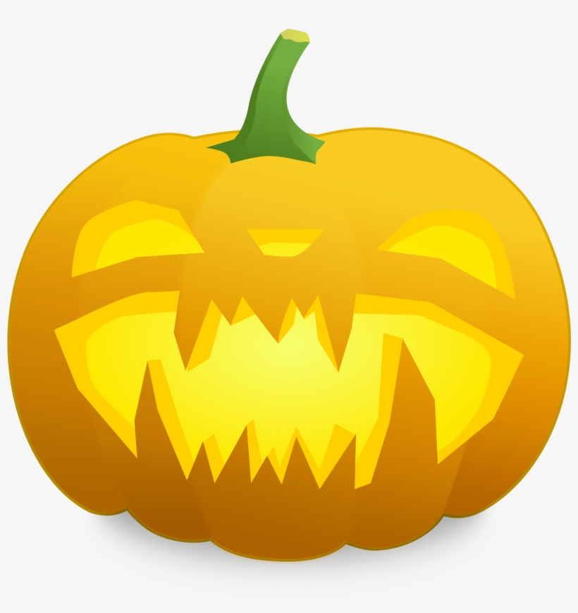 Scary Jack O Lantern Png - Ariel Design Halloween Heat Transfar Pumpkin Iron-on, transparent png #260531