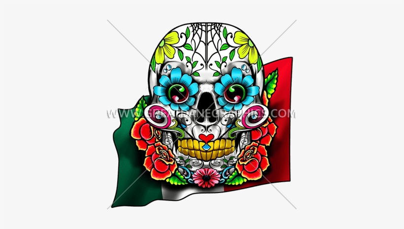 Skull Cinco De Mayo - Cinco De Mayo Skull Transparent Background, transparent png #260554