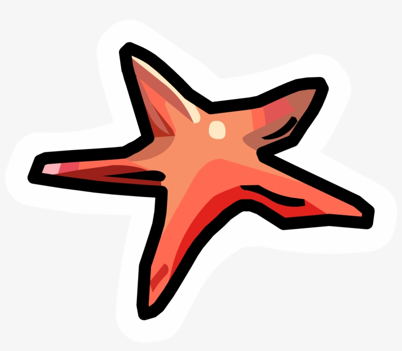 Starfish Pin - Png - Starfish Png, transparent png #260946