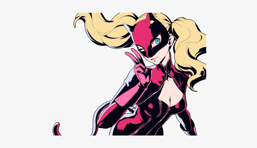 Persona 5 Ann Painting, transparent png #261008