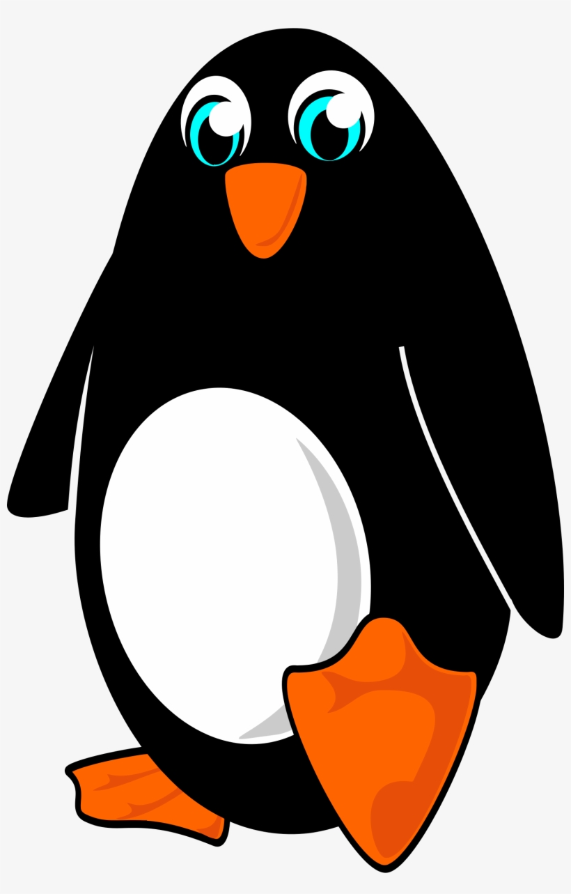 Clipart Cartoon Penguin Png - Graphics Cartoon, transparent png #261054