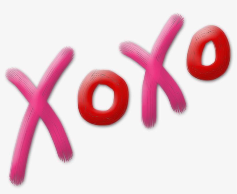 Xoxo Clipart - Hugs And Kisses Clipart, transparent png #261312