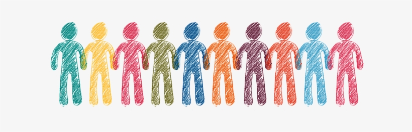 Crowd, Human, Silhouettes, Personal - Peer Support Group, transparent png #261609
