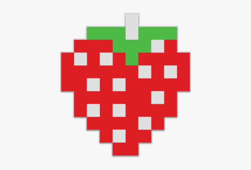 Strawberry Clipart Pacman - Pacman Fruit Png, transparent png #261654