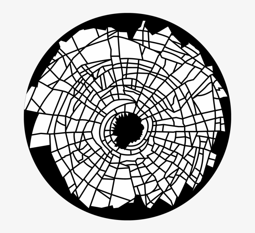 Shattered Glass - Apollo Shattered Glasssteel Gobo Ms-2315, transparent png #261710