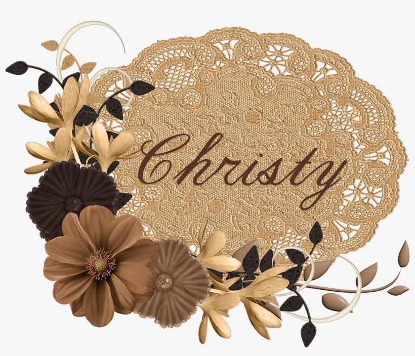 Scissors And The Watercolor Pencils - Floral Design, transparent png #261958