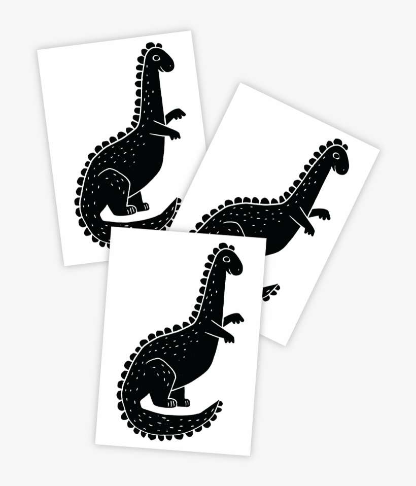 Black Dino - Dinosaur, transparent png #262052