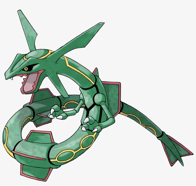 Dragon Type Pokémon Reflect The Unique Power Of Dragon - Pokemon Rayquaza, transparent png #262197