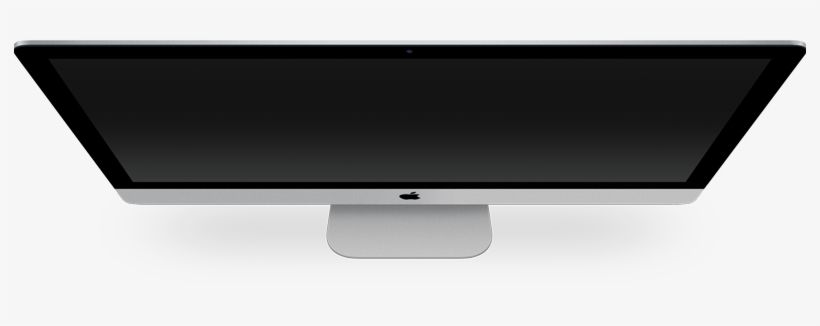 Slider-imac - Computer Monitor Top View, transparent png #262263