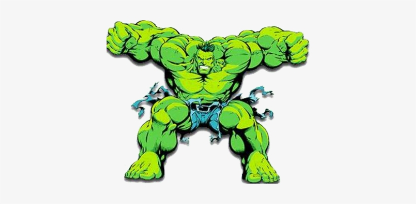 Comic Clipart Hulk - Hulk Cartoon, transparent png #262288