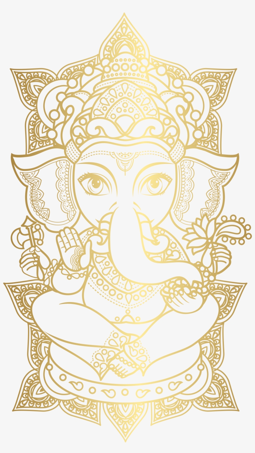 Ganesha Png Clip Art Image, Is Available For Free Download - Lord Ganesha Ganesha Vector, transparent png #262655