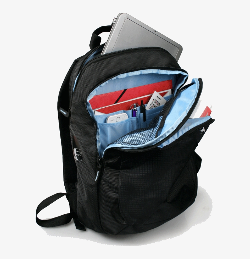 Backpack - Free Open Backpack Png, transparent png #262840